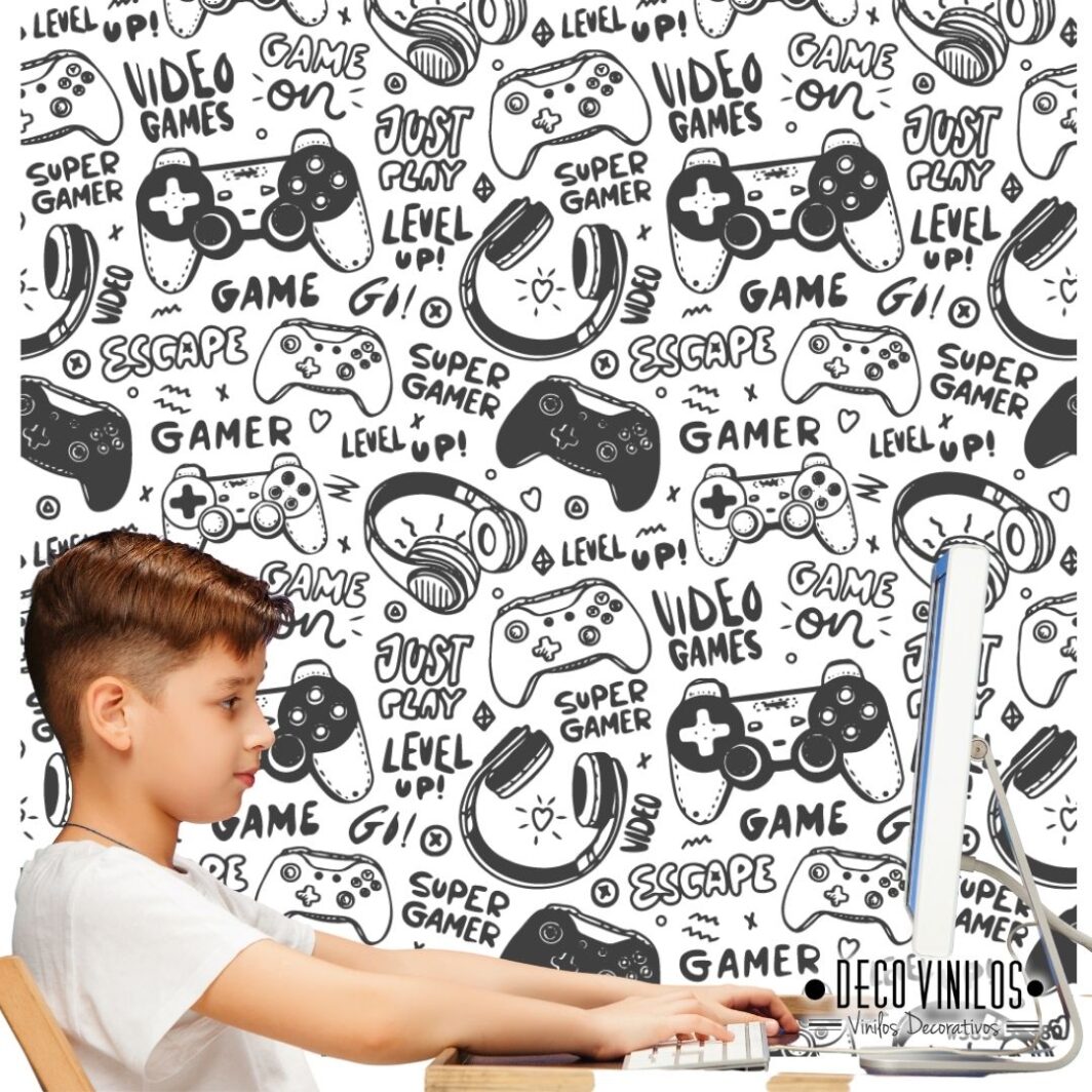 Vinilo Mural Gamer