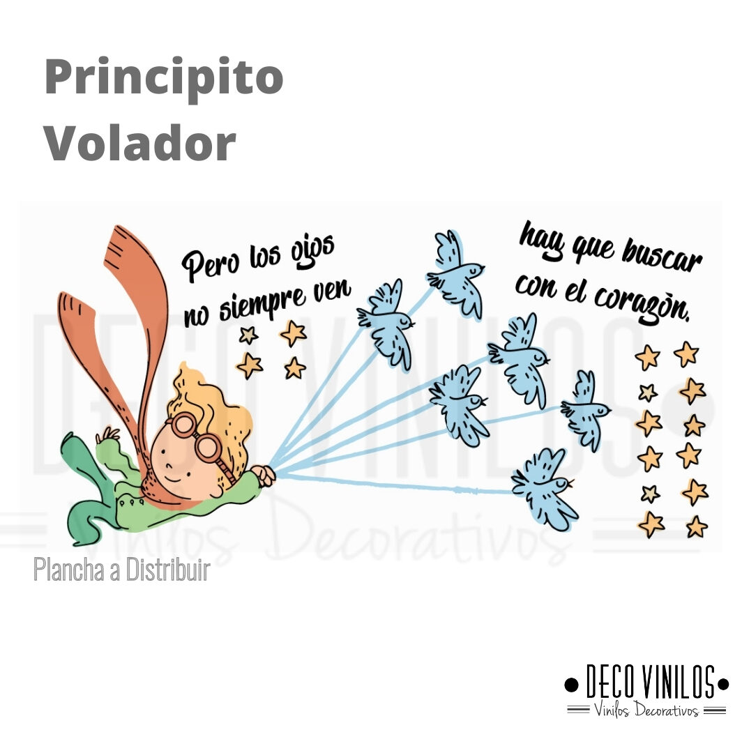Vinilo Decorativo El Principito
